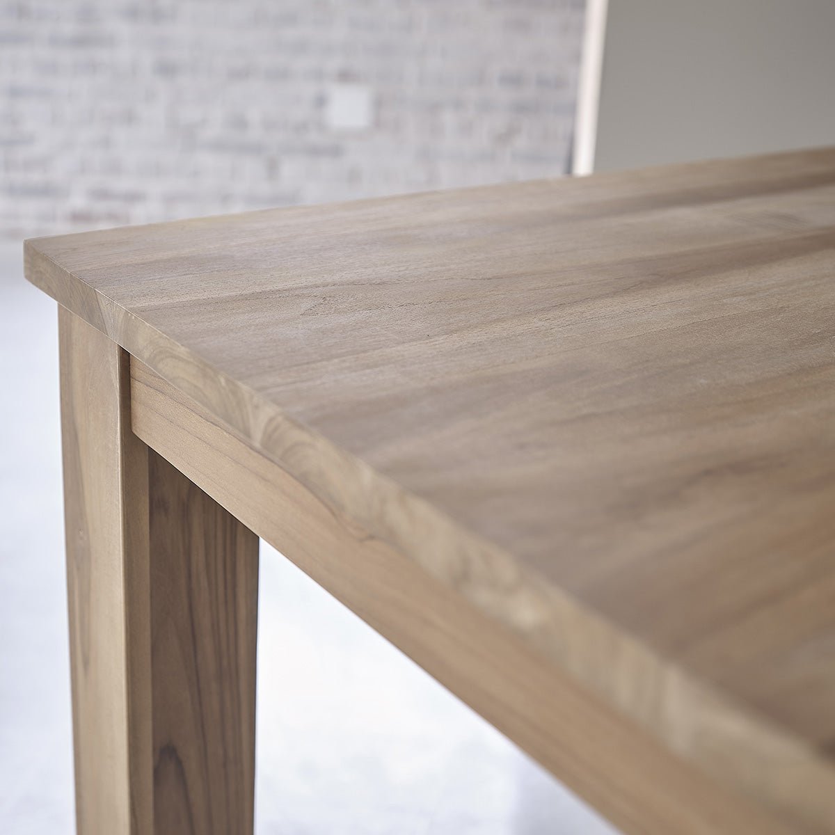 Table en teck massif 8 pers. BOSTON naturel, BERAH GETAH