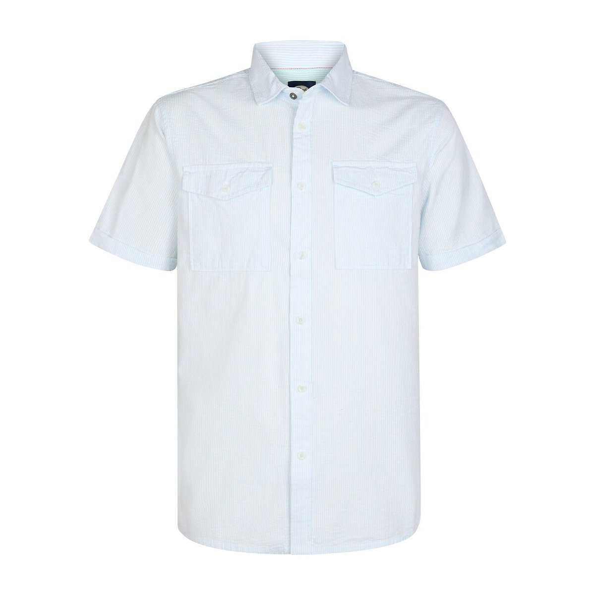 Short Sleeve Shirt sky blue, PETROL INDUSTRIES