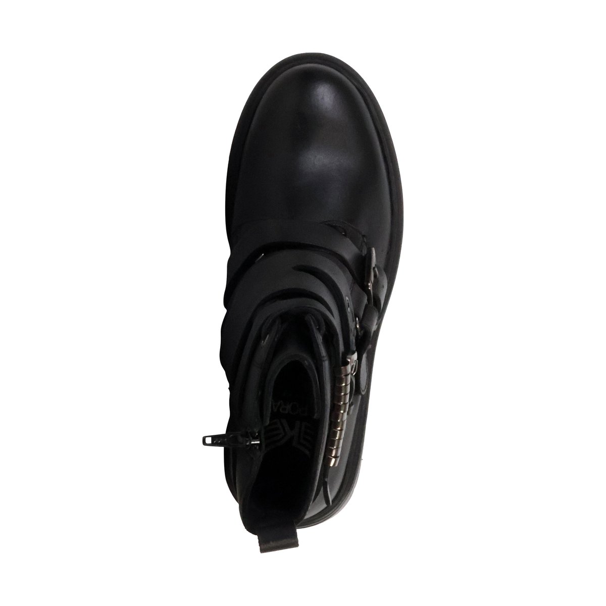 Bottines Cuir Zeloe noir, KAPORAL