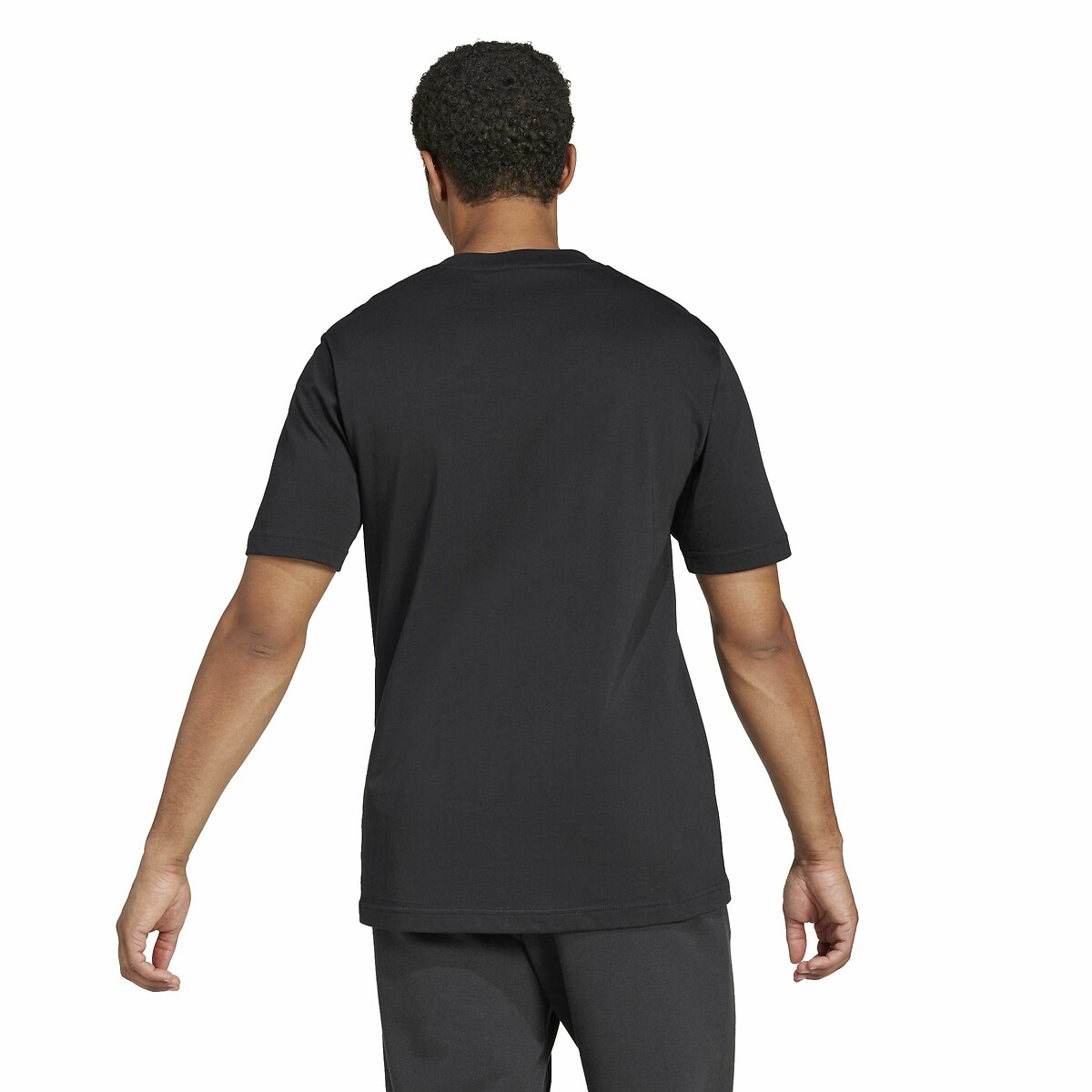 T-shirt grand logo Essentials noir, ADIDAS SPORTSWEAR