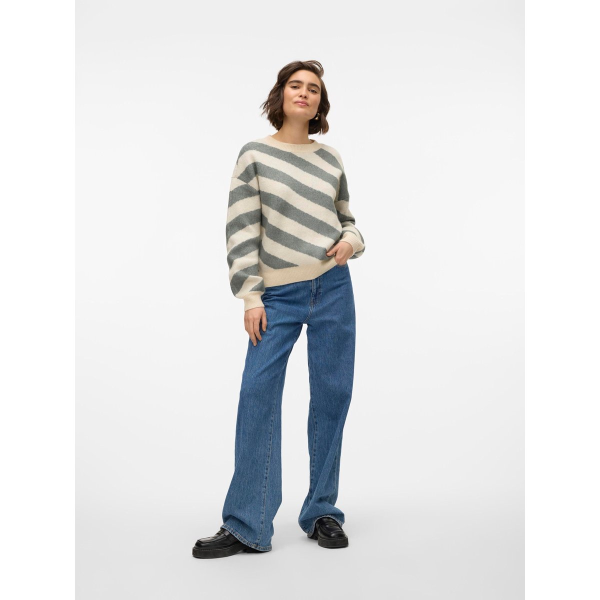 Pull En Maille birch 1, VERO MODA