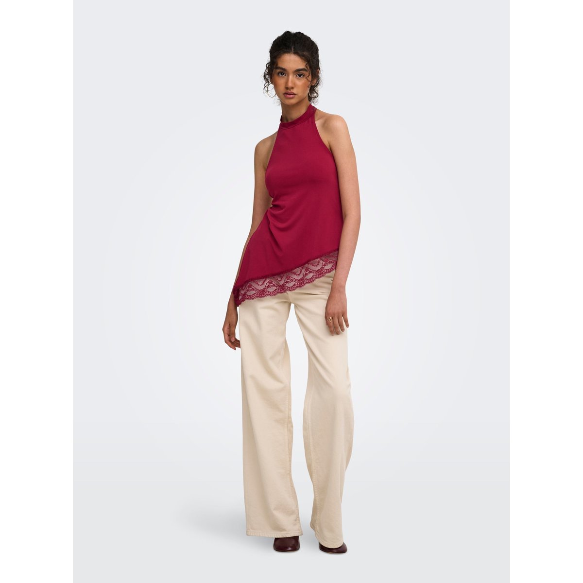 Top rumba red, ONLY