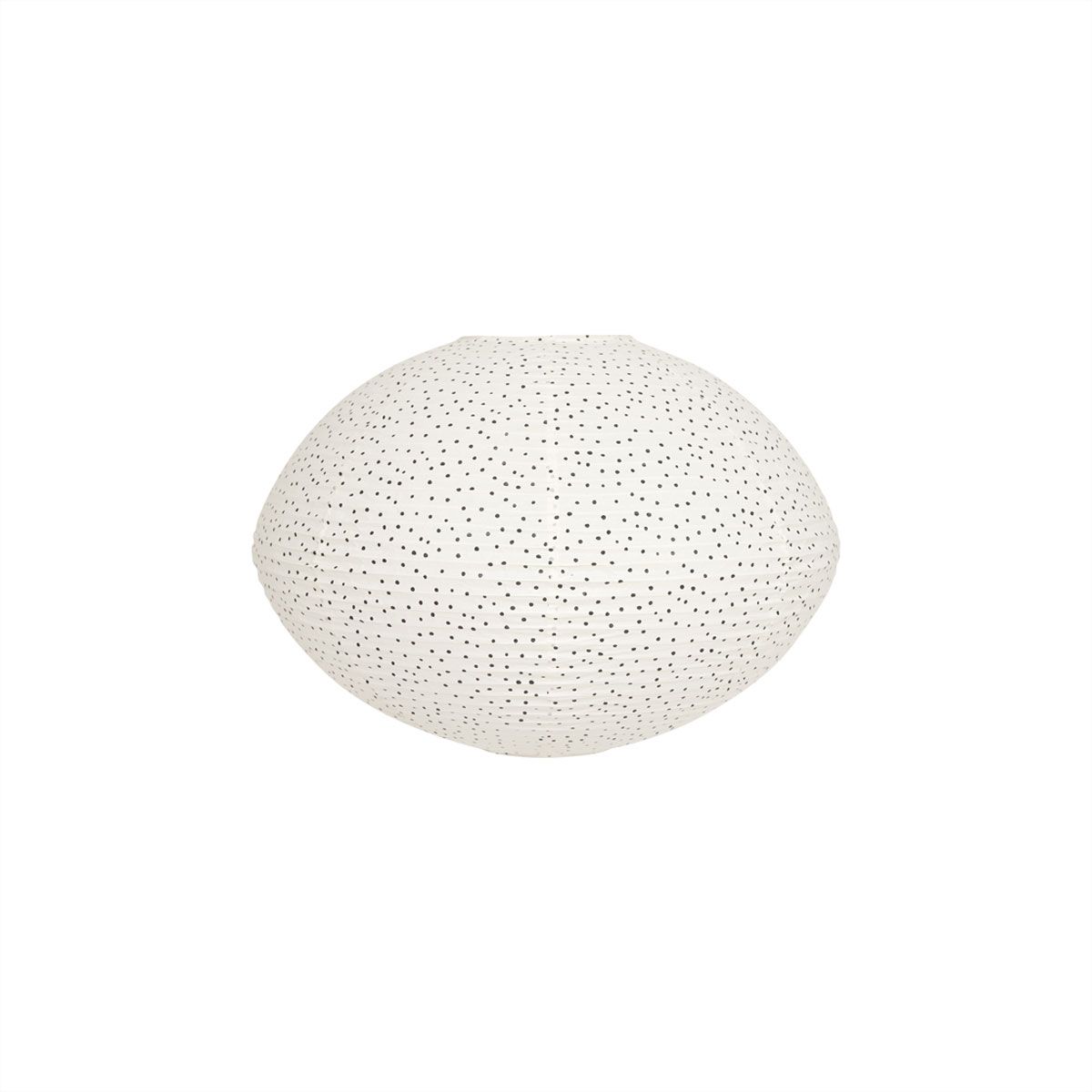 Abat-jour en papier avec abat-jour LIVING blanc crème brillant, OYOY LIVING DESIGN
