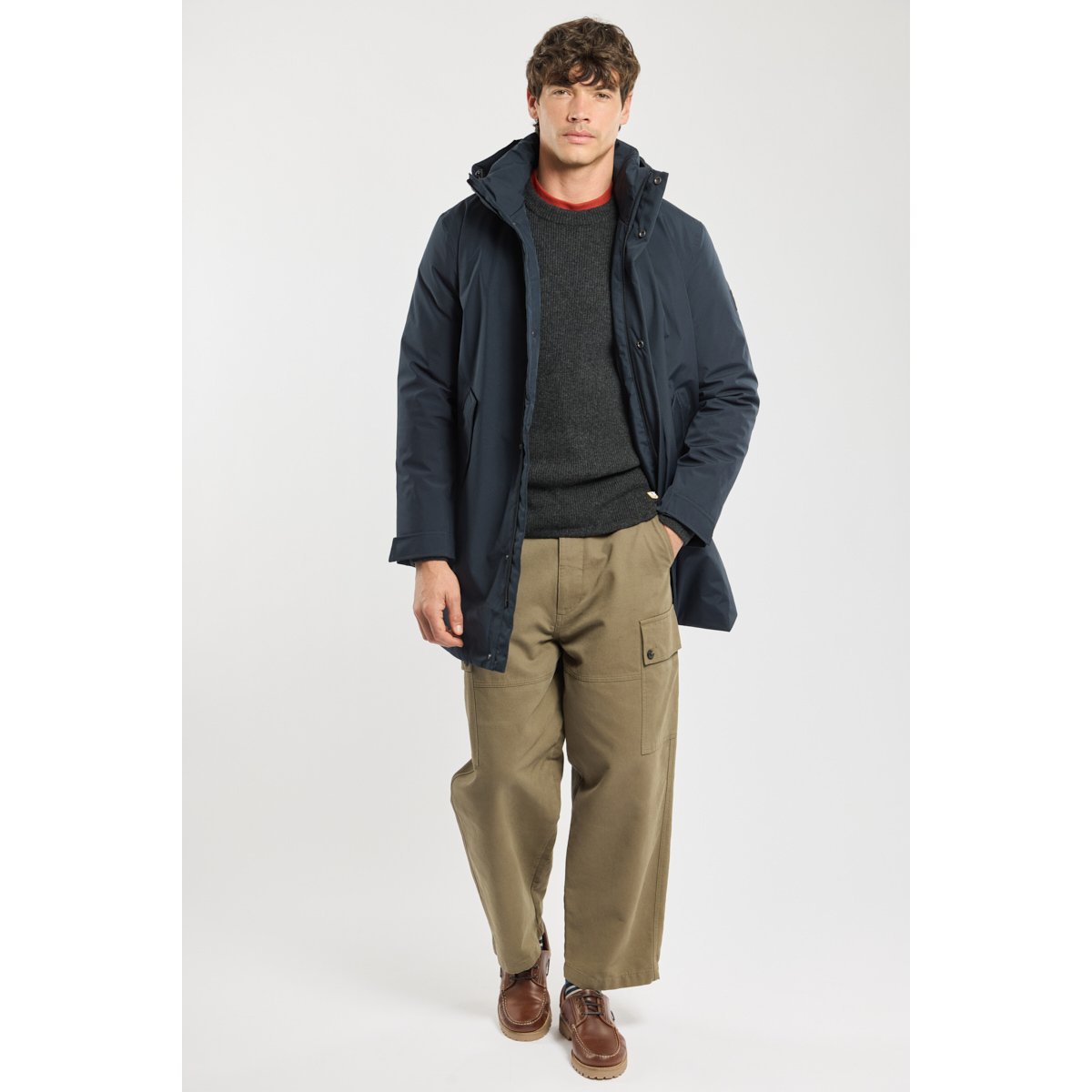 Parka imperméable Armor-lux X Bermudes marine deep, ARMOR-LUX
