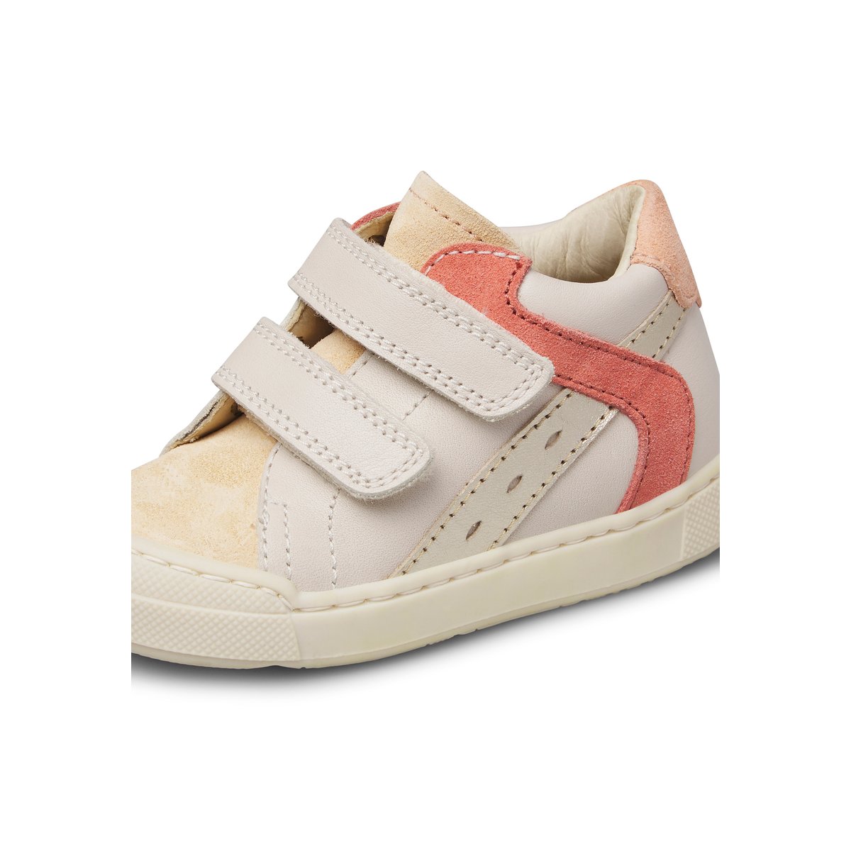 Baskets en cuir et en daim AVENISS 2 VL rose-beige-, FALCOTTO