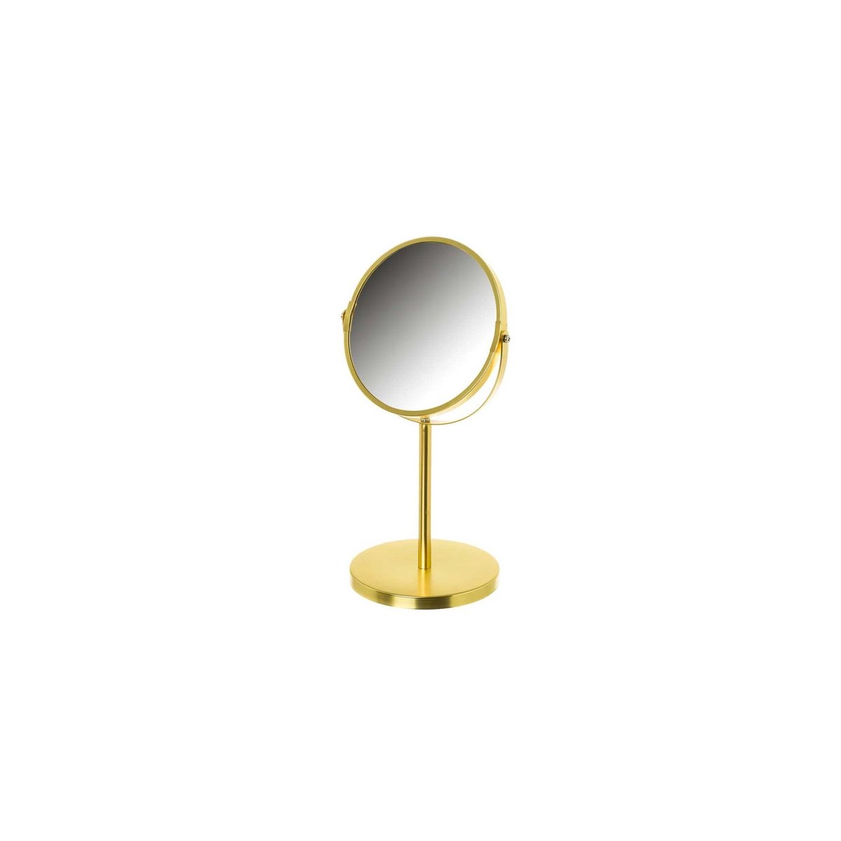Miroir Grossissant (x2) Double Face en Métal Doré doré, WADIGA