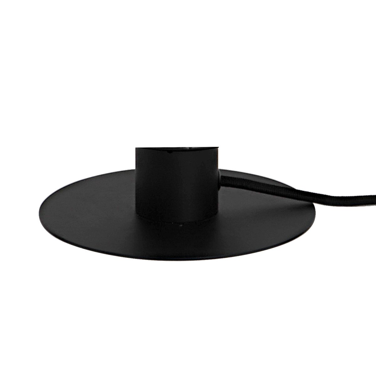 Lampe à poser en métal, MERONE noir, INSPIRE