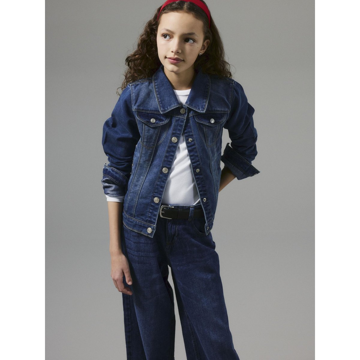 Veste en jean medium blue denim, NAME IT