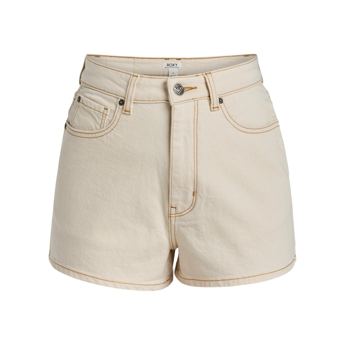 Short en jean décontracté CHLO NATURAL. beige natural, ROXY
