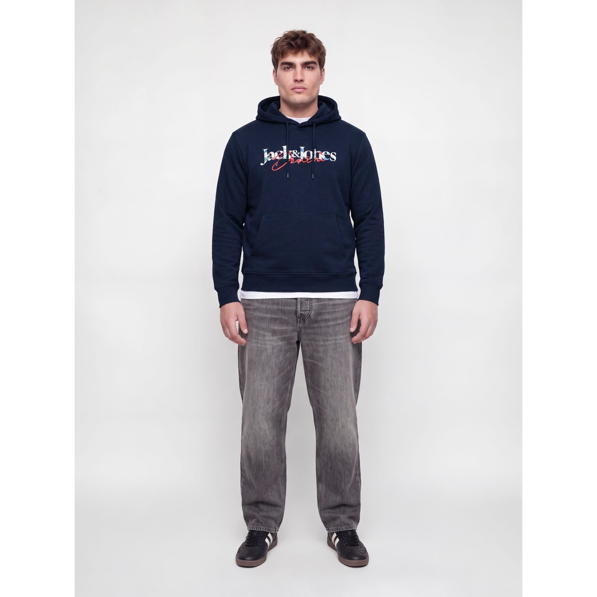 Sweat À Capuche navy blazer, JACK & JONES