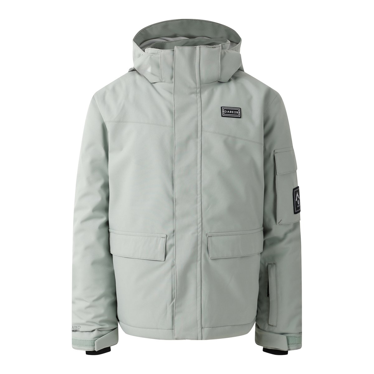 Blouson de ski à capuche SHREDDER vert pâle, DARE 2B