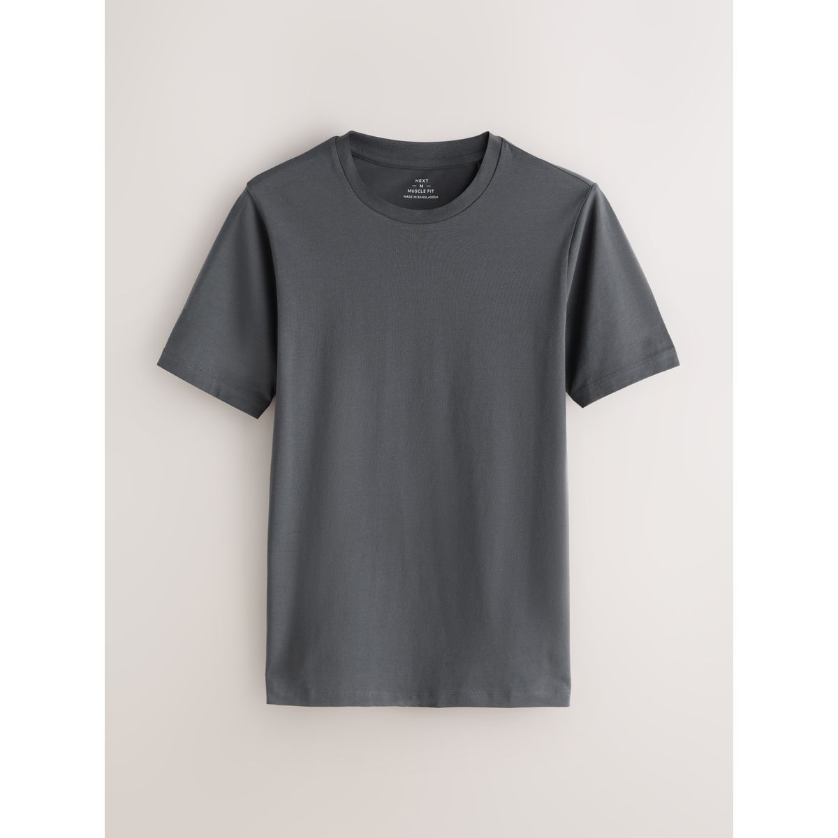 T-shirt en coton essential, lot de 6 noir/blanc/marine/gris, NEXT
