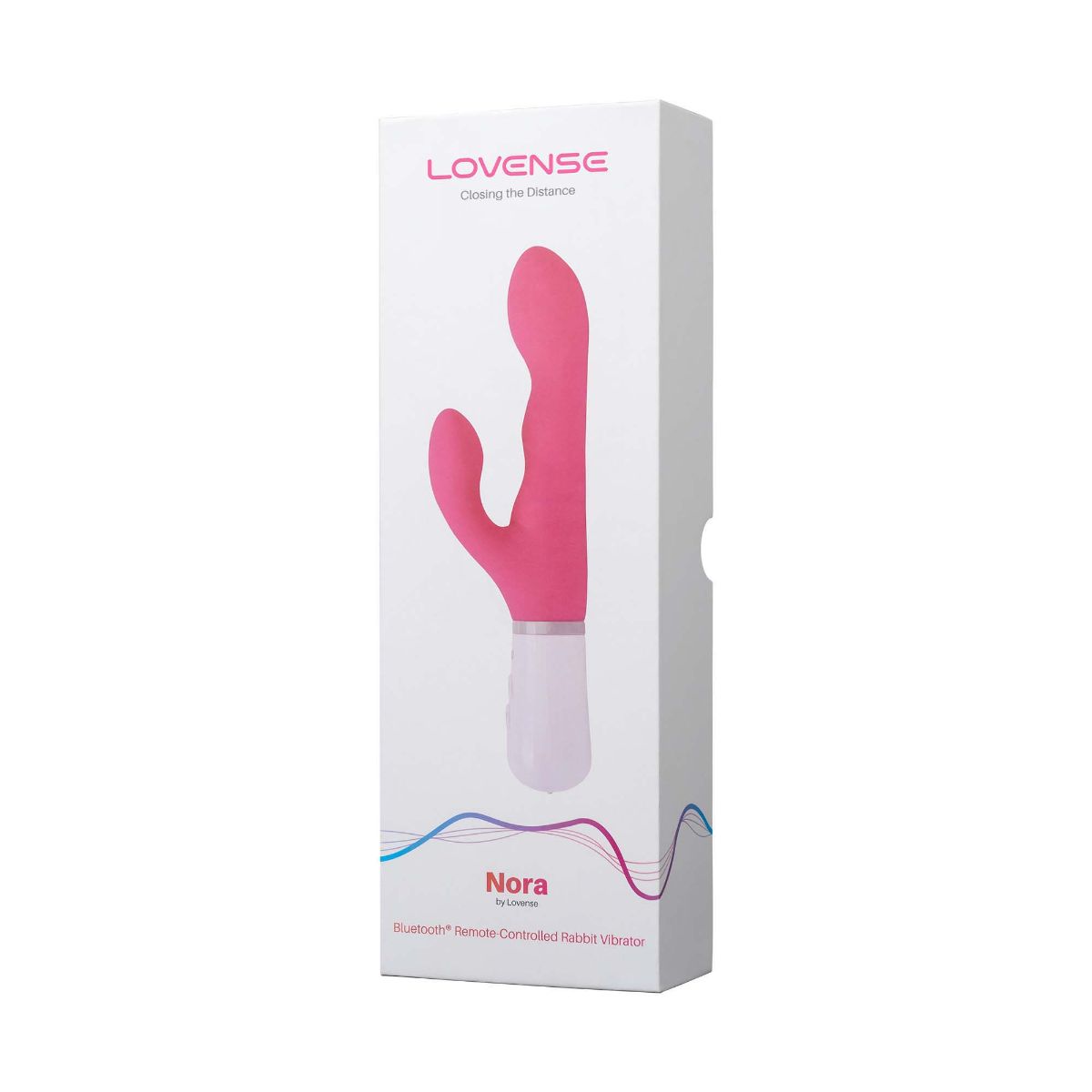 Vibromasseur point G avec appli connectée NORA rose, LOVENSE