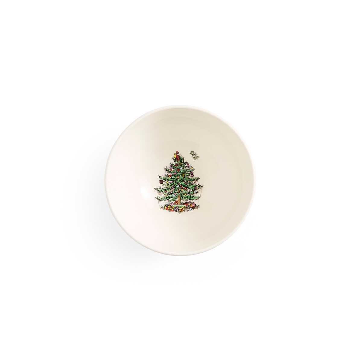 Set of 4 Christmas Tree Yuletide Cereal Bowl multi-coloured, SPODE