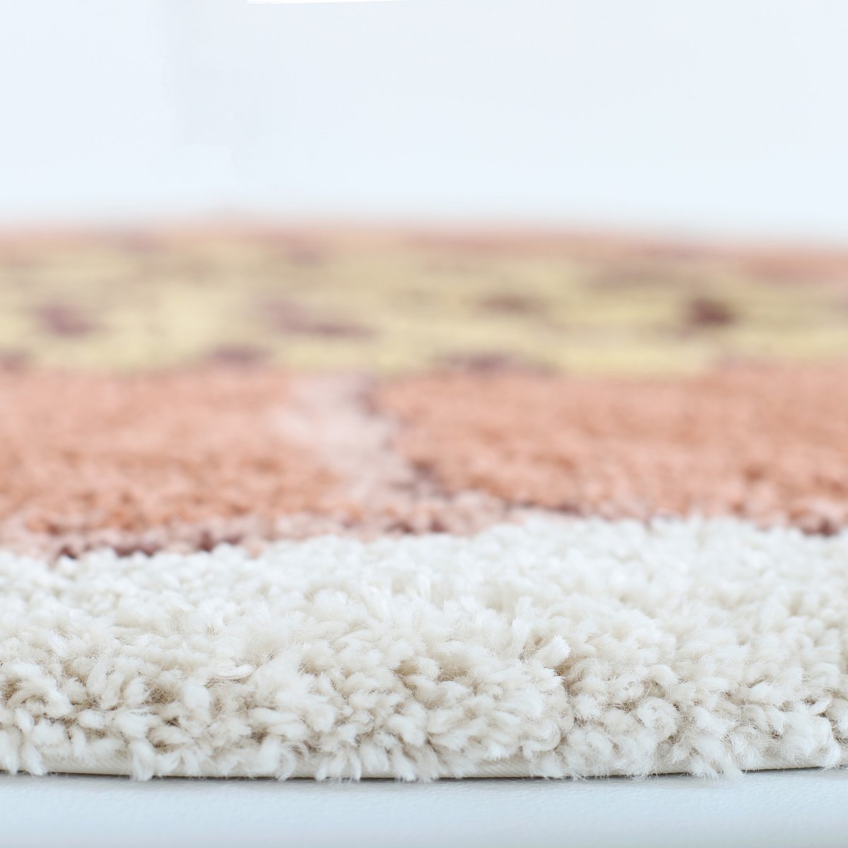 Tapis Bohemian Flora couleur unique, NATTIOT