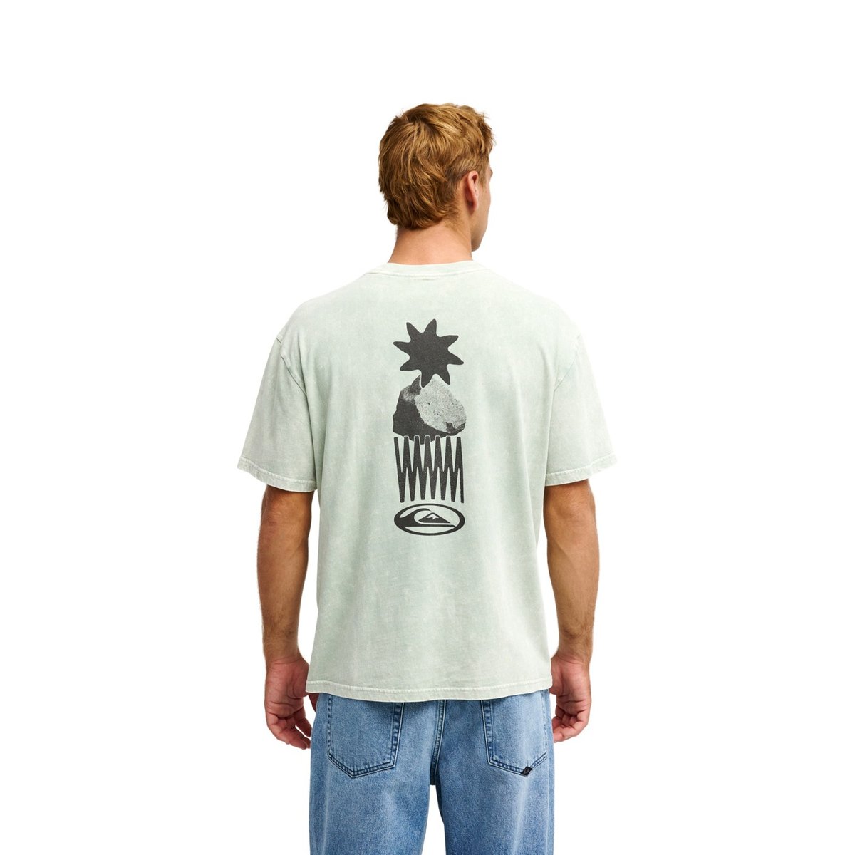 T-Shirt manches courtes BALANCE vert iceberg green, QUIKSILVER