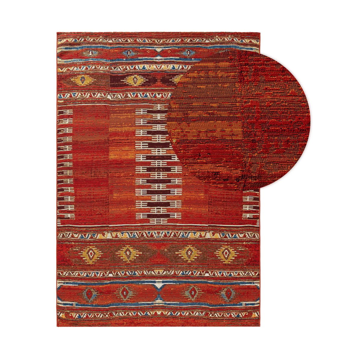 Tapis d'extérieur & intérieur RIA multicouleur, BENUTA
