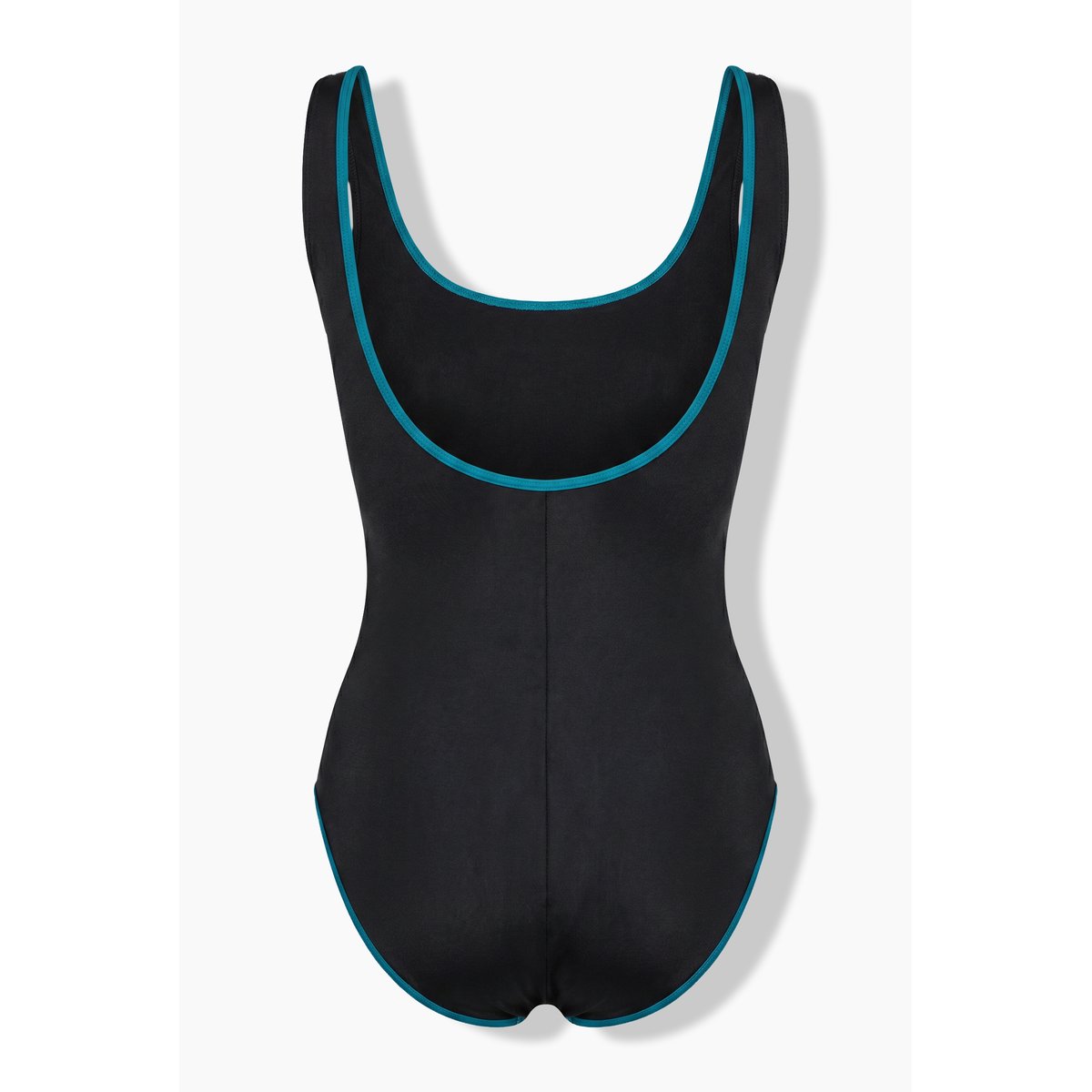 Maillot de bain, motif confettis pétrole foncé, ULLA POPKEN
