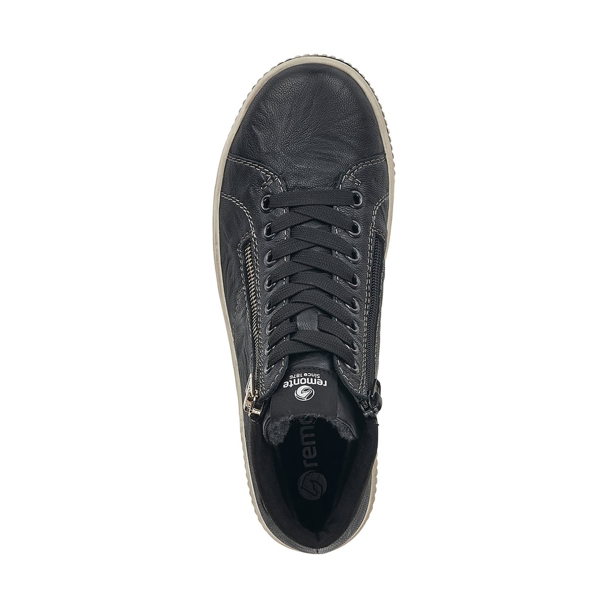 Basket Montante Cuir Ottawa noir, REMONTE