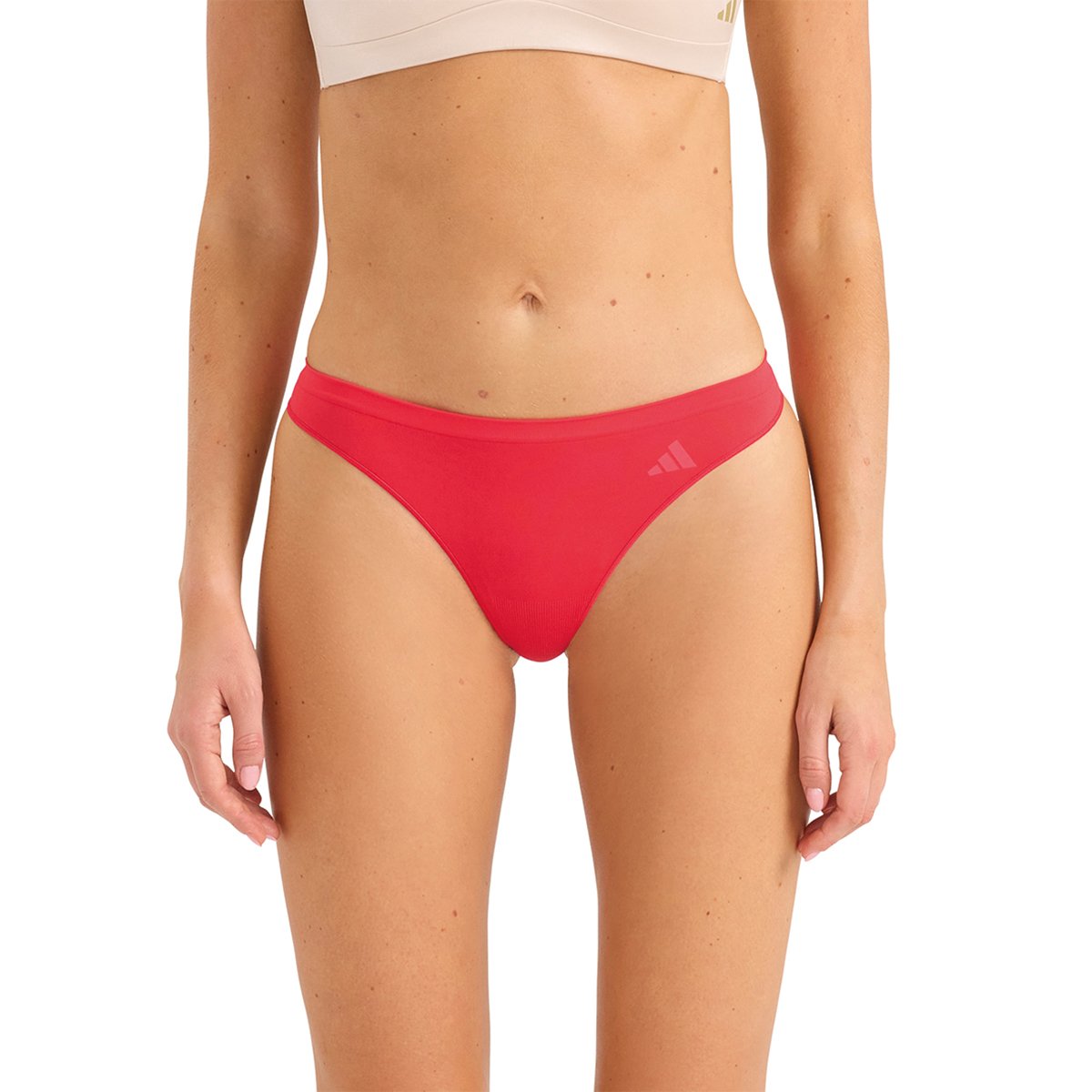 Strings, Lot de 3, ACTIVE SEAMLESS marron-rouge-lilas, adidas Performance