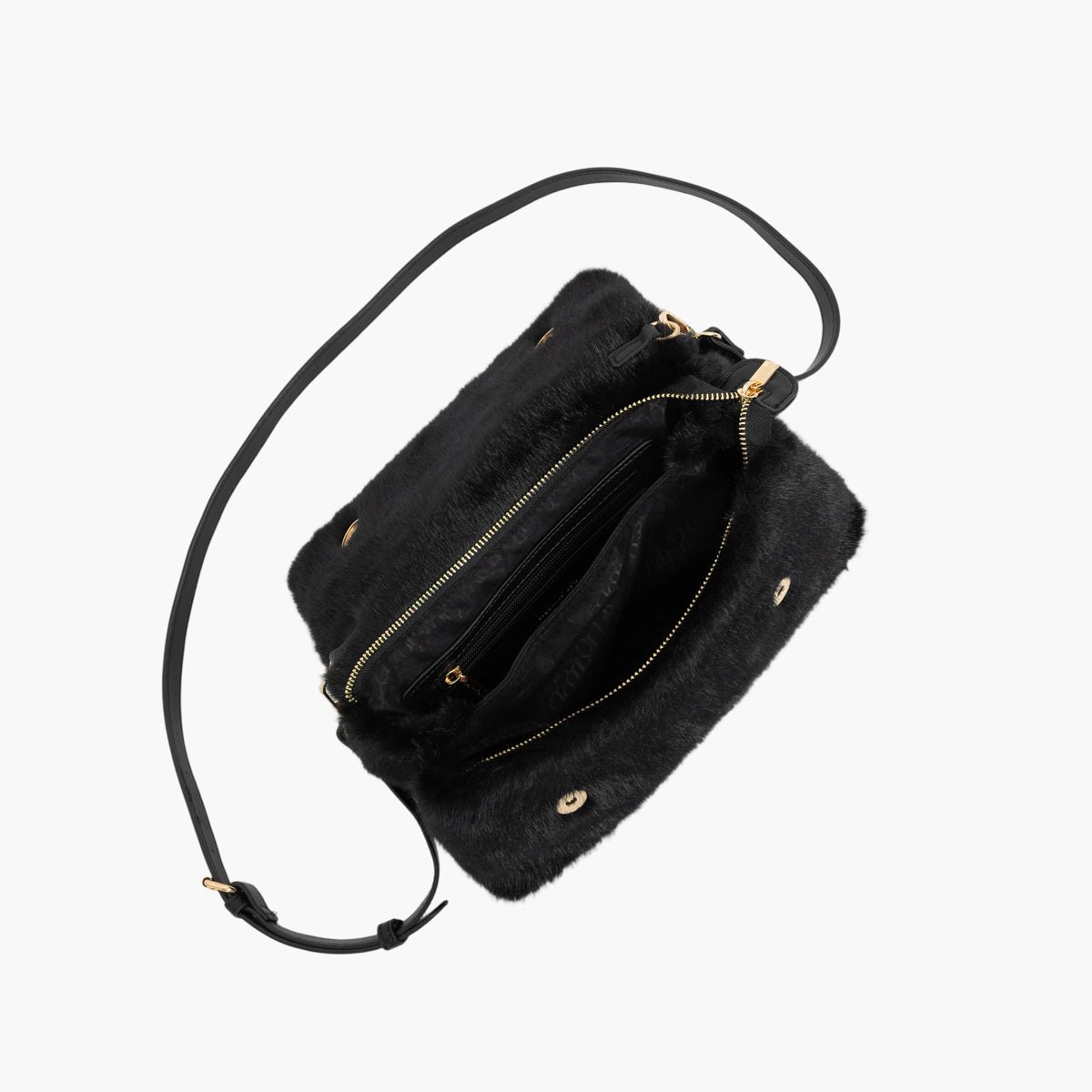 Sac multi poches  Tigra noir,doré, LOLLIPOPS