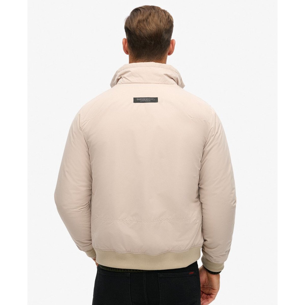 Veste Sports Harrington gris château, SUPERDRY