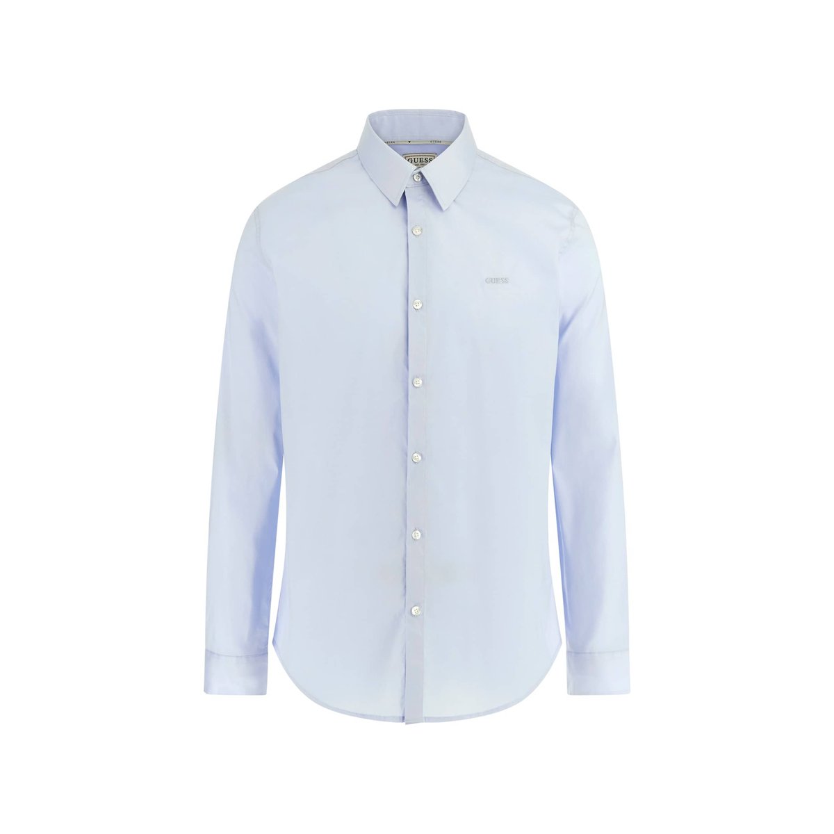 Chemise Coupe Slim bleu ciel, GUESS