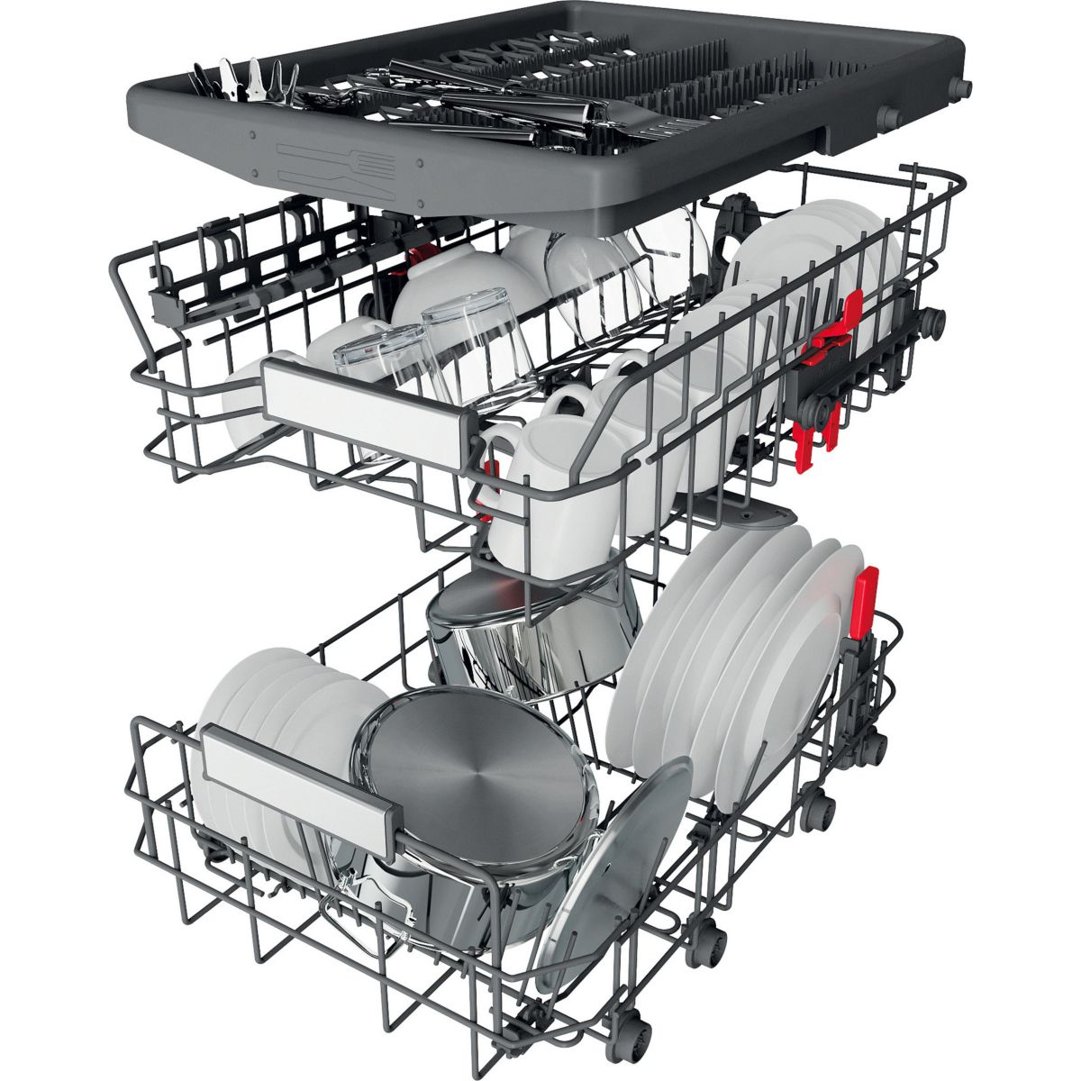 Lave vaisselle 45 cm WSFO3O34PF 6ème Sens couleur unique, WHIRLPOOL