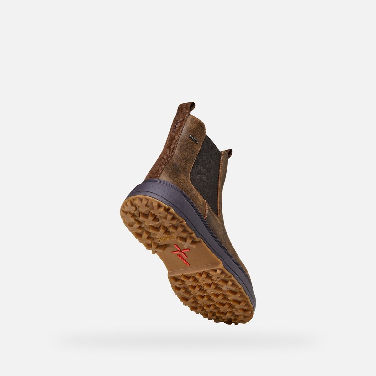 Bottines D LAMIDIE + GRIP ABX marron foncé, GEOX