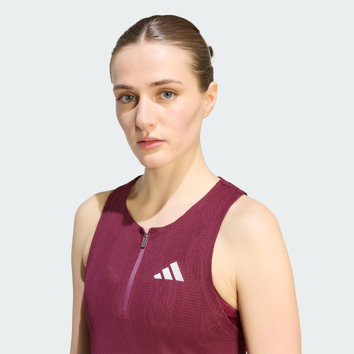 Robe De Tennis Dentelle Climacool Pro Robe De Tennis Dentelle Climacool Pro maroon, adidas Performance