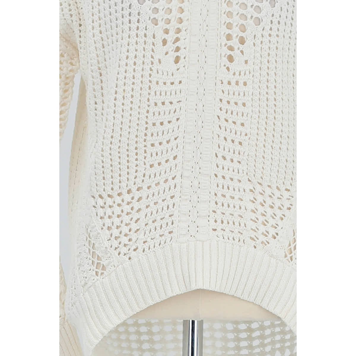 Pull - Bon État blanc, MAJE