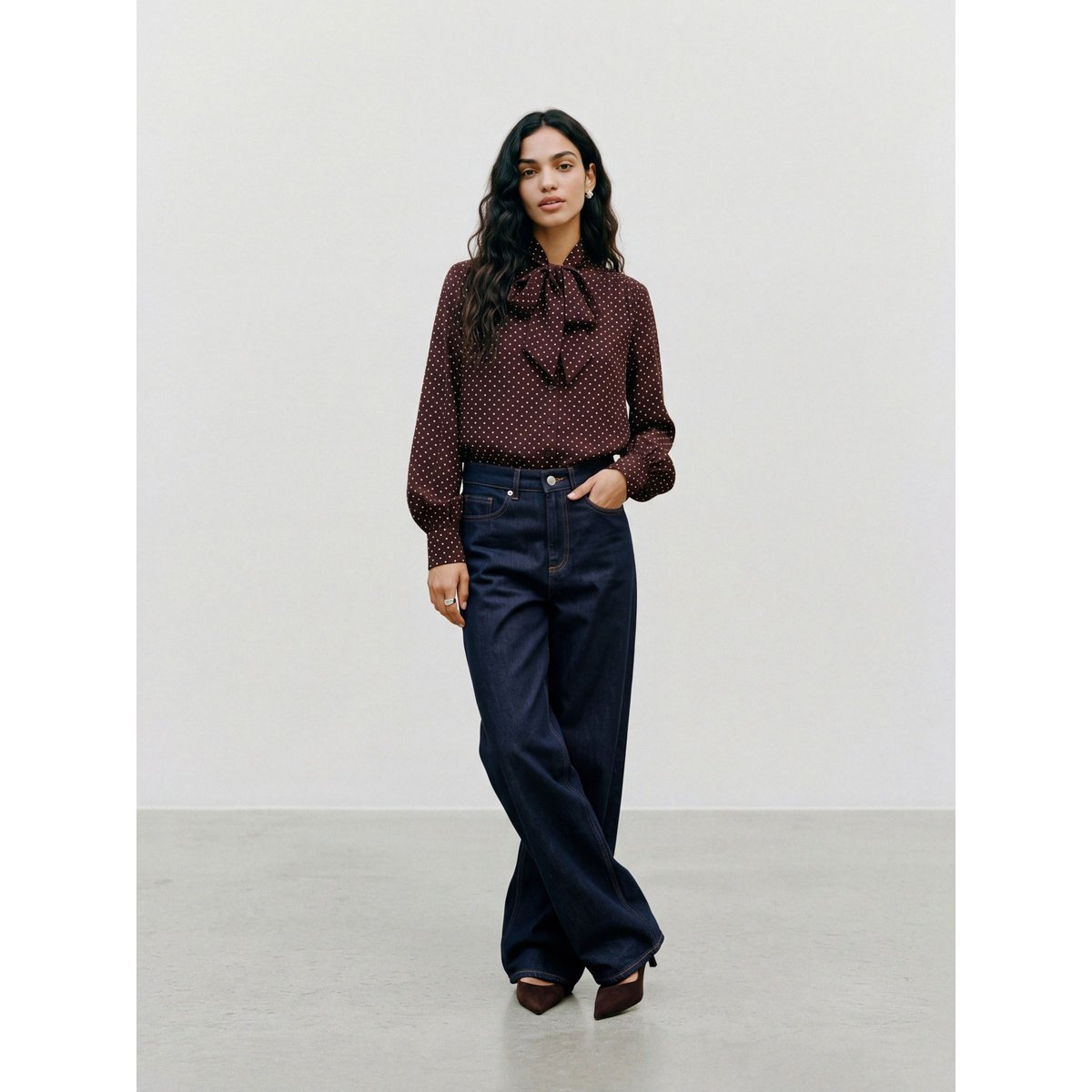 Chemise chocolate torte, VERO MODA