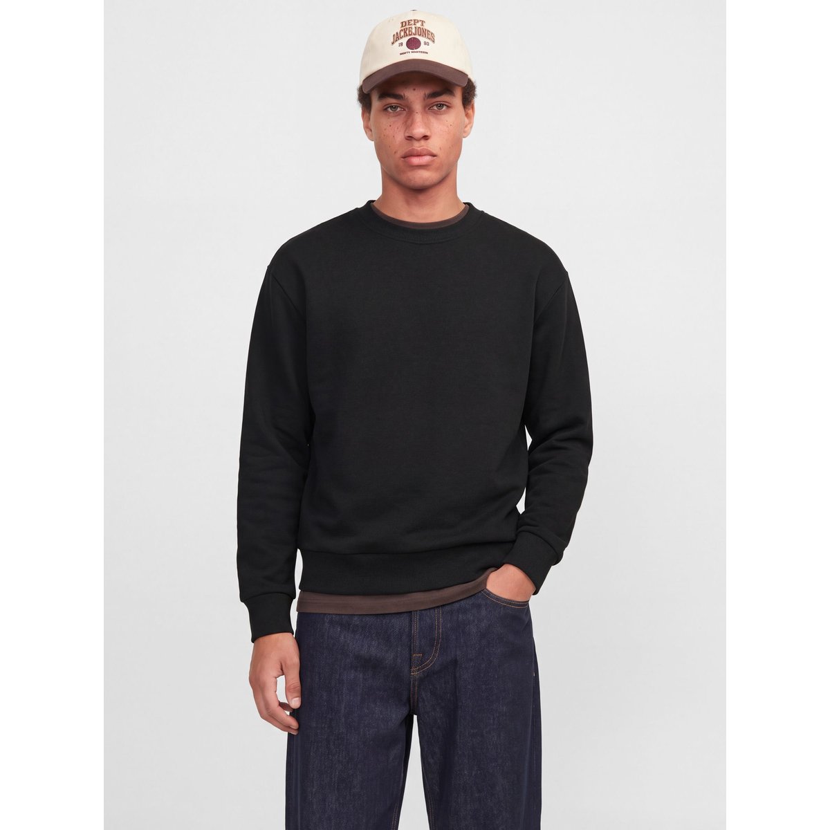 Sweat-Shirt black 1, JACK & JONES