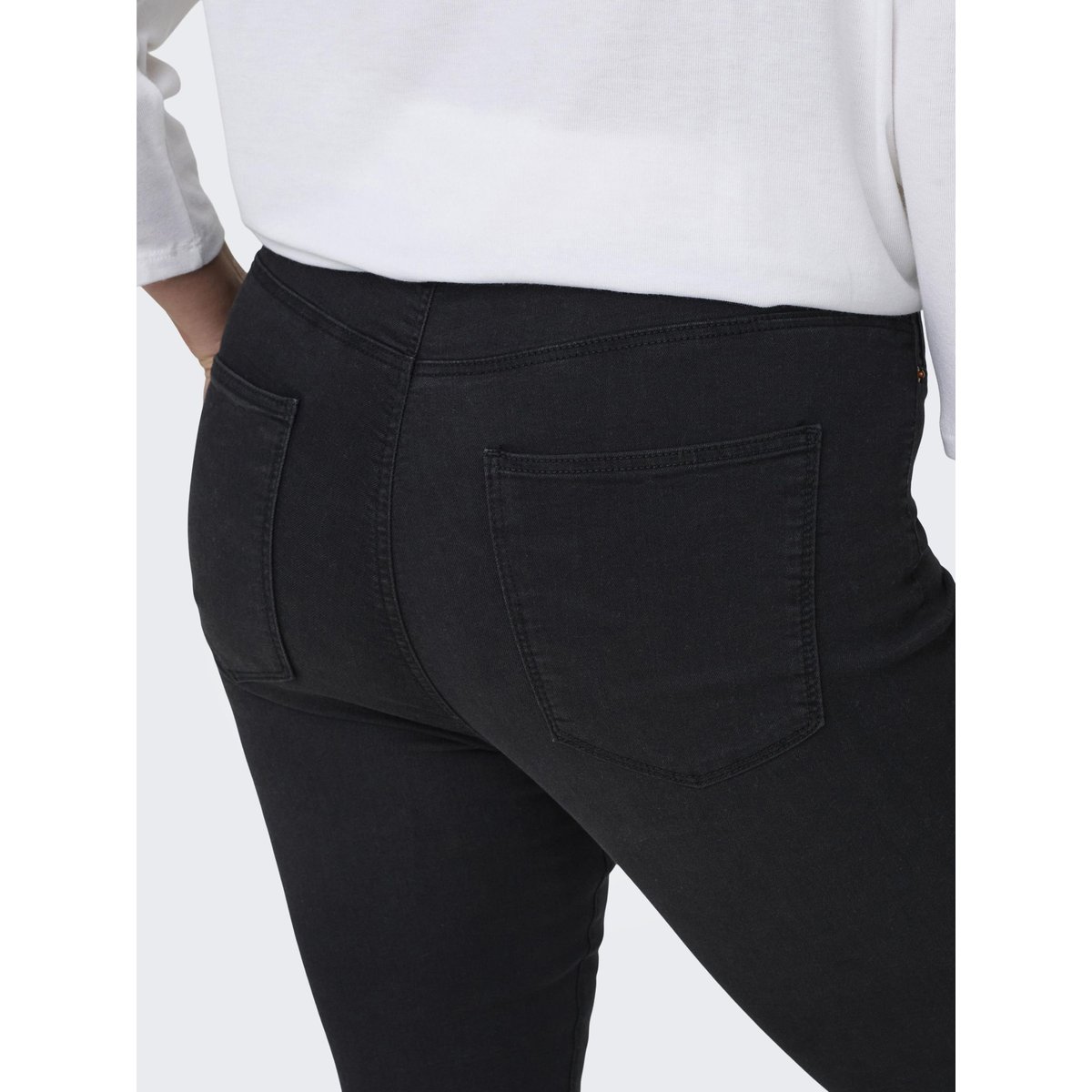 Jean Skinny washed black, ONLY CARMAKOMA