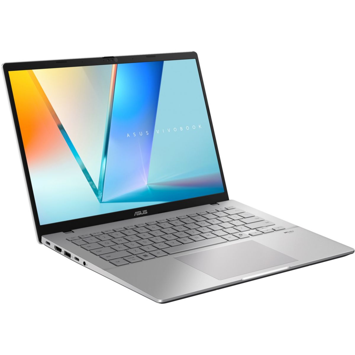 Ordinateur portable X1404VA-EB2258W ARGENT 14" Intel Core i3 1315U 8 Go RAM DDR4 SSD 512 Go couleur unique, ASUS