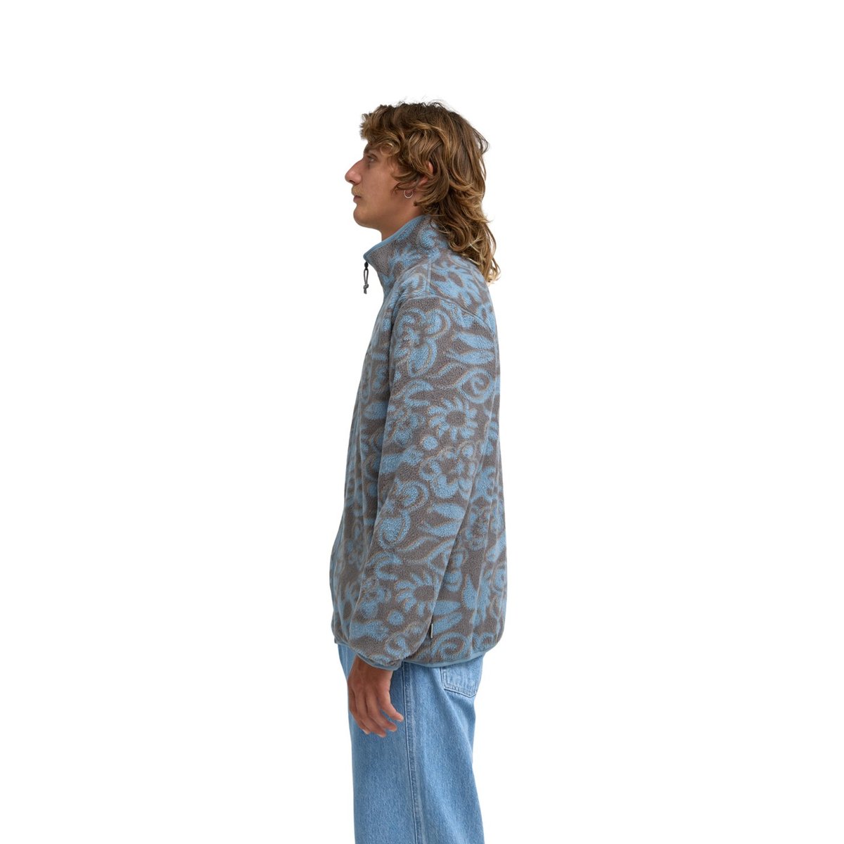 Polaire zippée TY WILLIAMS CARRY ON WARMER bleu blue fog, BILLABONG