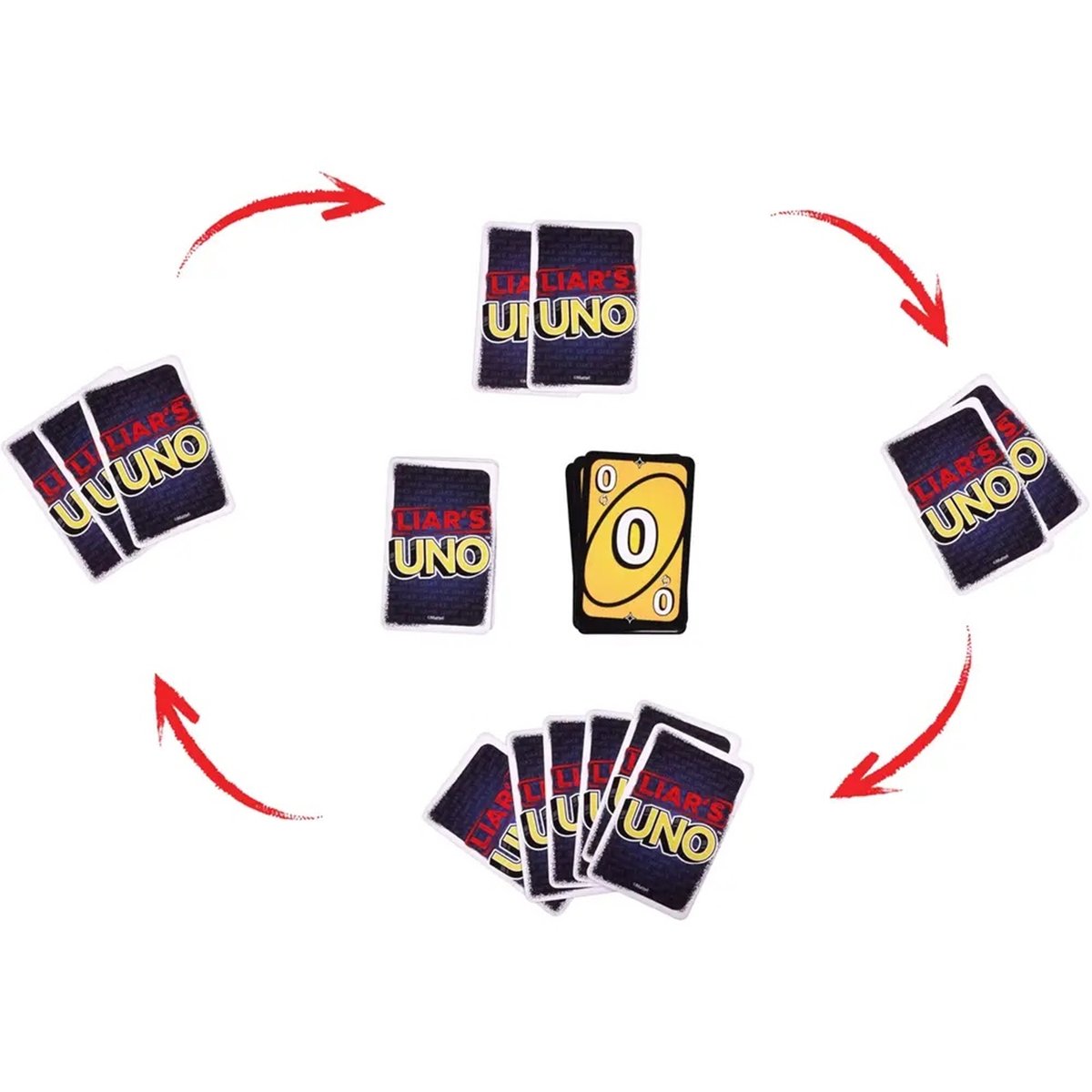UNO Liars multicolore, MATTEL