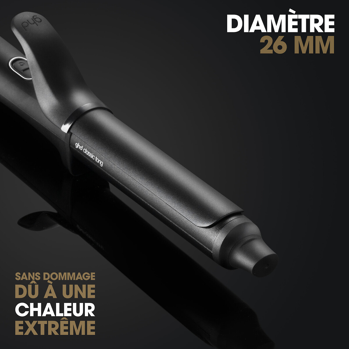 Boucleur Chronos Curve Classic Tong noir, GHD