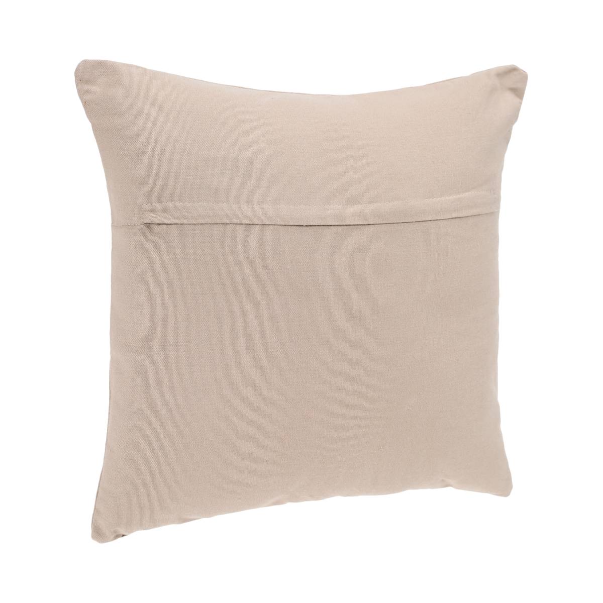Coussin déhoussable ANJALI beige, ATMOSPHERA