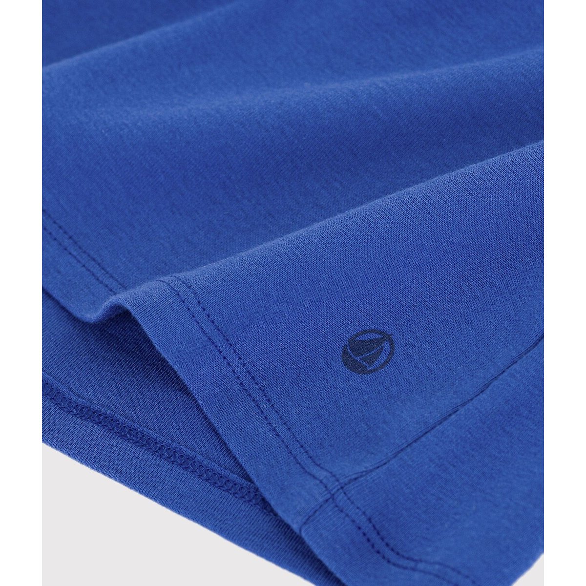 Crew Neck Short Sleeve T-Shirt blue, PETIT BATEAU