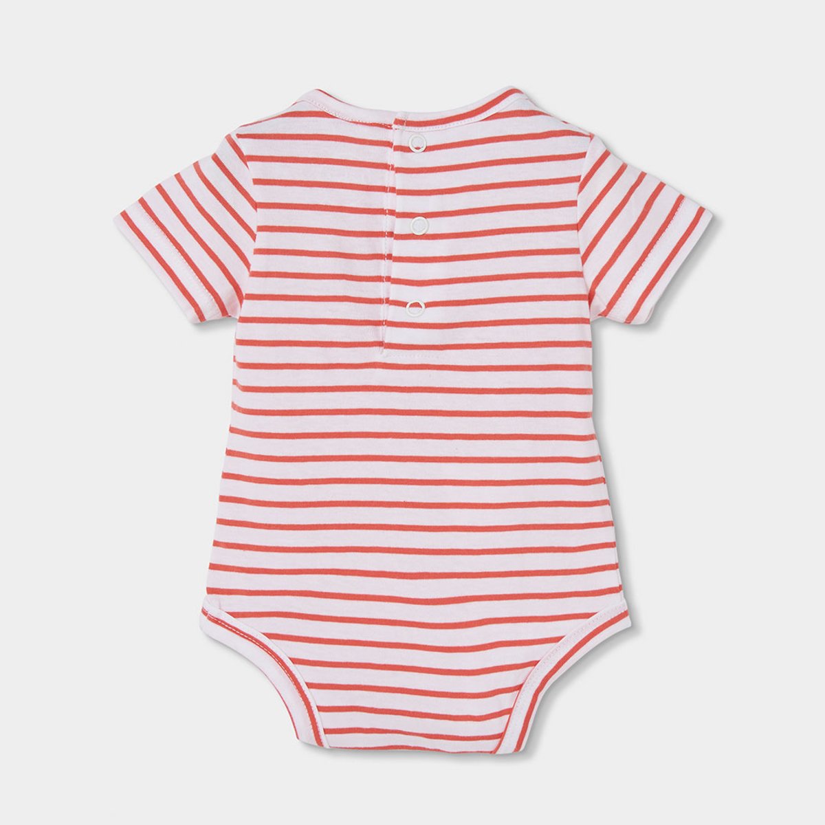 Ensemble bébé à mancs courtes à rayures multicolore, BOBOLI
