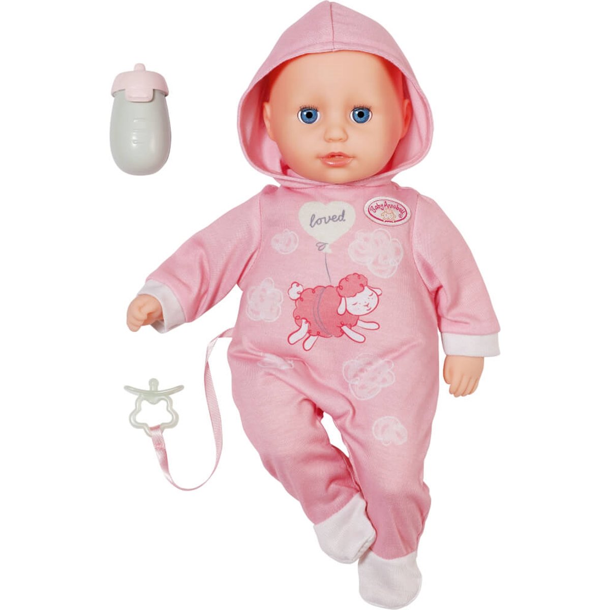 Baby Annabell Poupée Let's Play Hannah 36 cm multicolore, ZAPF CREATION