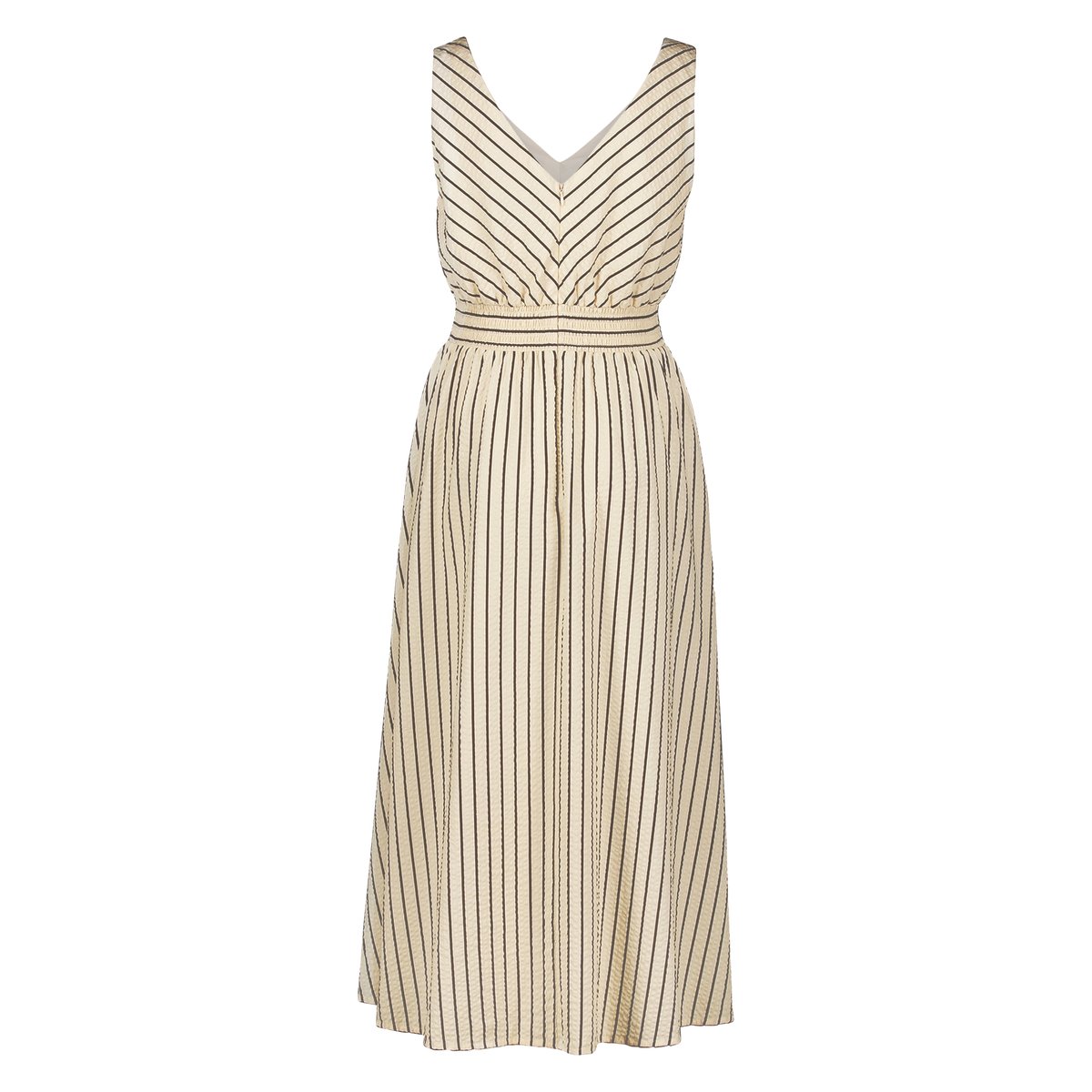 Robe casual à rayures cream/brown, ZERO