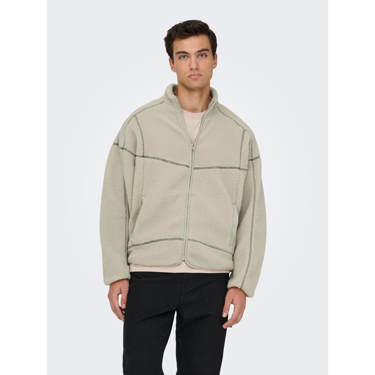 Sweat-Shirt silver lining, ONLY & SONS