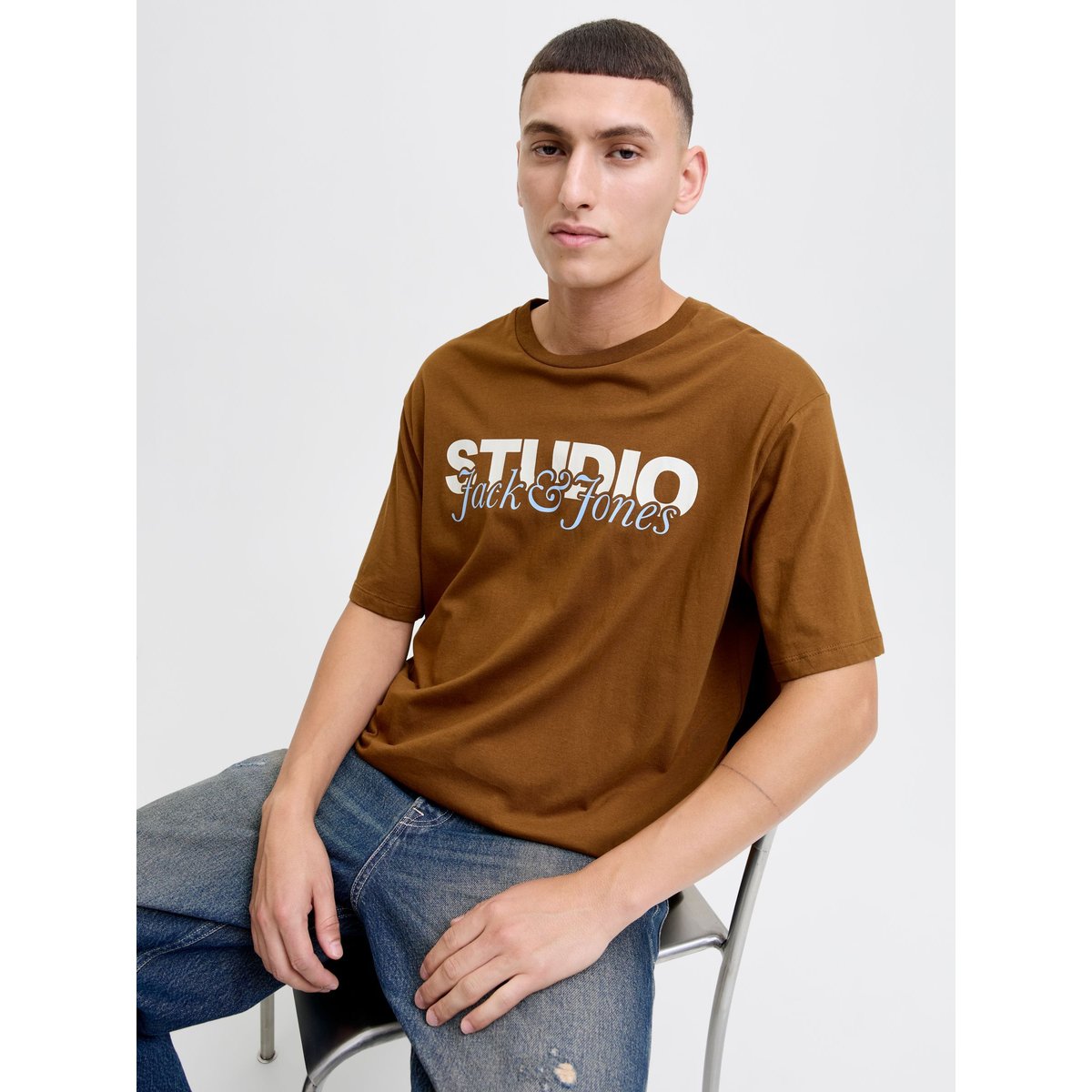 T-Shirt monks robe, JACK & JONES