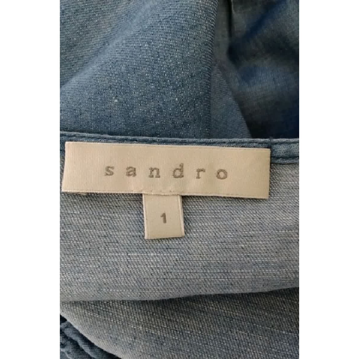 Robe - Très Bon État bleu, SANDRO