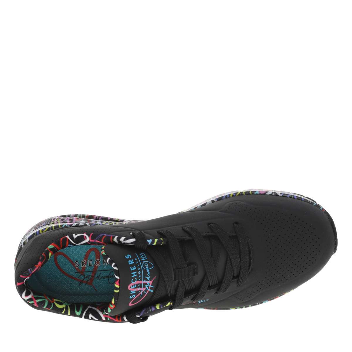 Basket Uno - Loving Love noir, SKECHERS