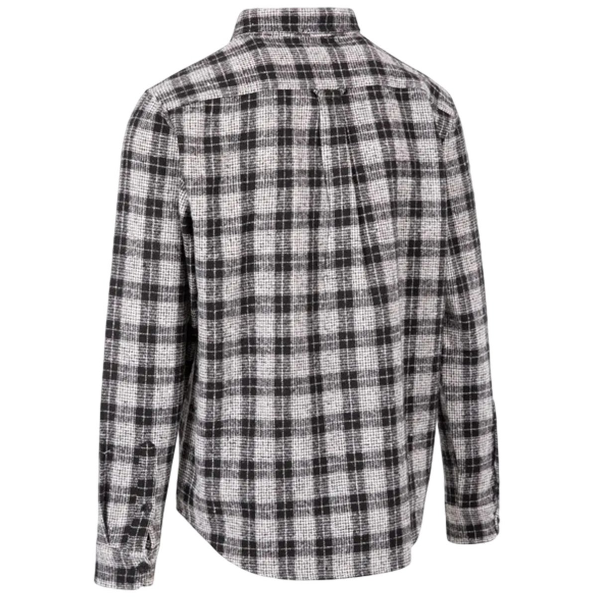 Chemise manches longues motif/style à carreaux PORTLAW noir, TRESPASS
