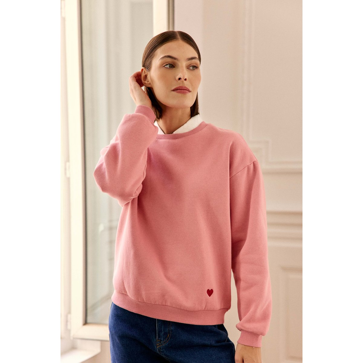 SWEAT uni TICKA 40-rose, LA PETITE ETOILE