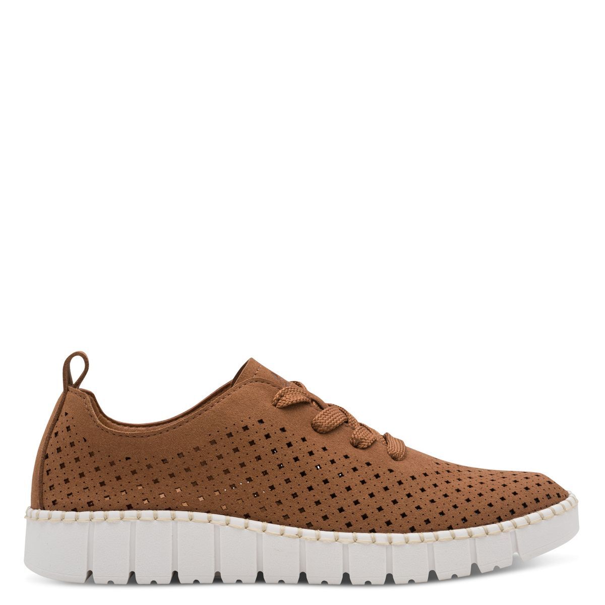 Basket vegan marron cognac, JANA